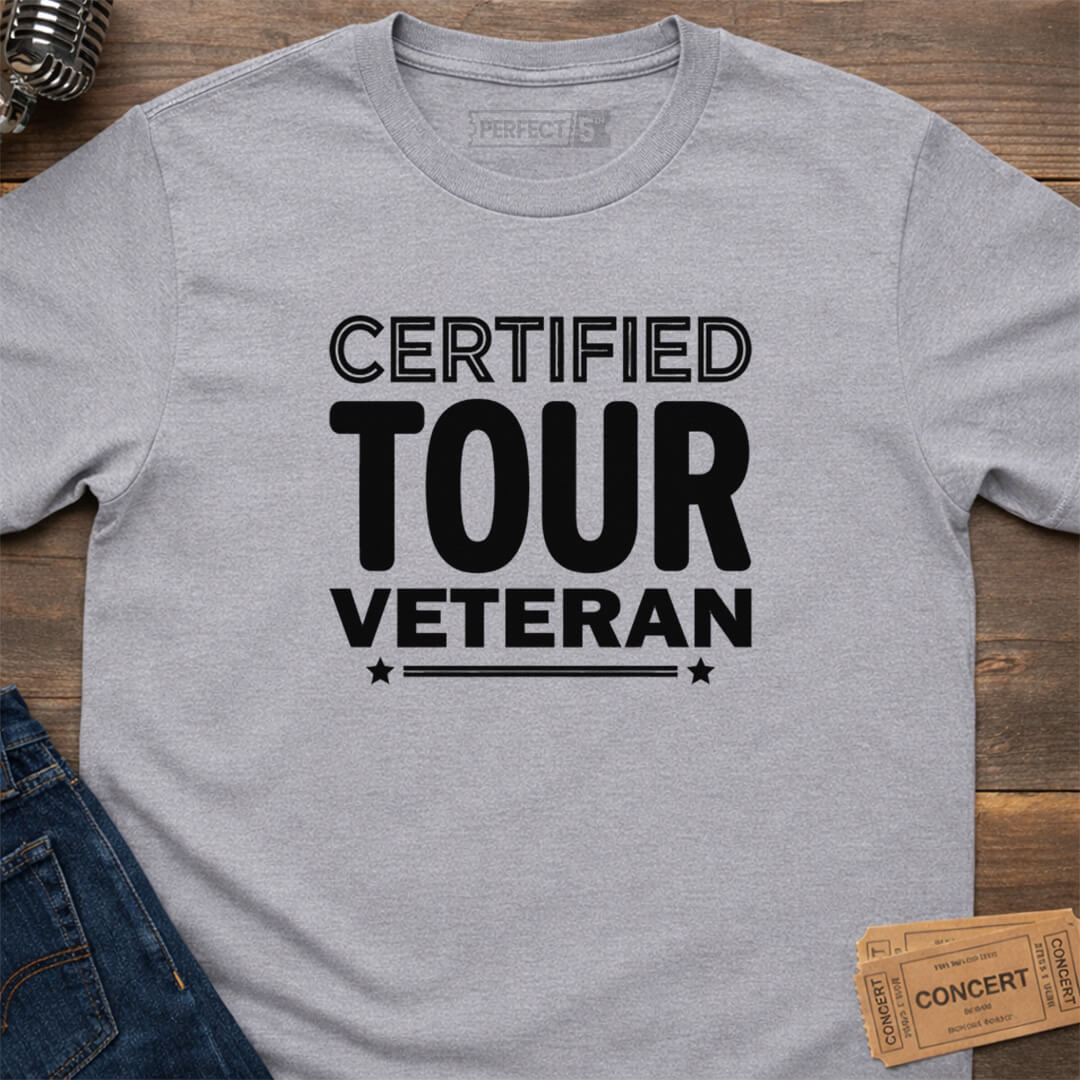 CERTIFIED TOUR VETERAN T-SHIRT