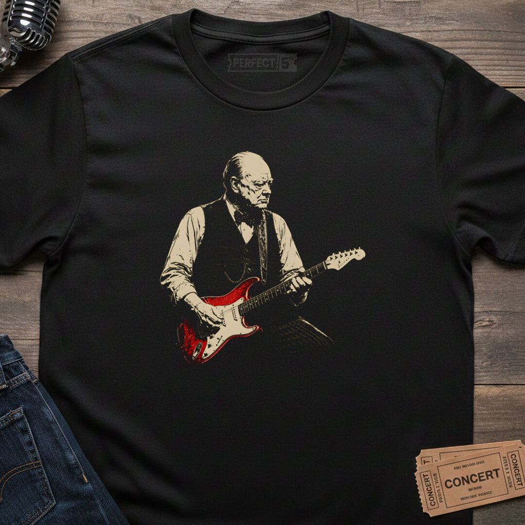 CHURCHILL SHREDS T-SHIRT