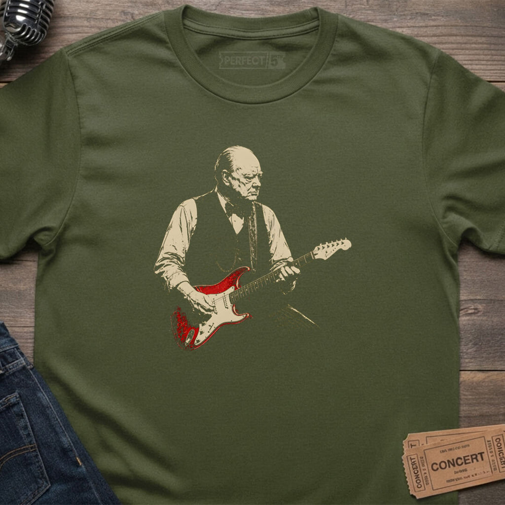 CHURCHILL SHREDS T-SHIRT