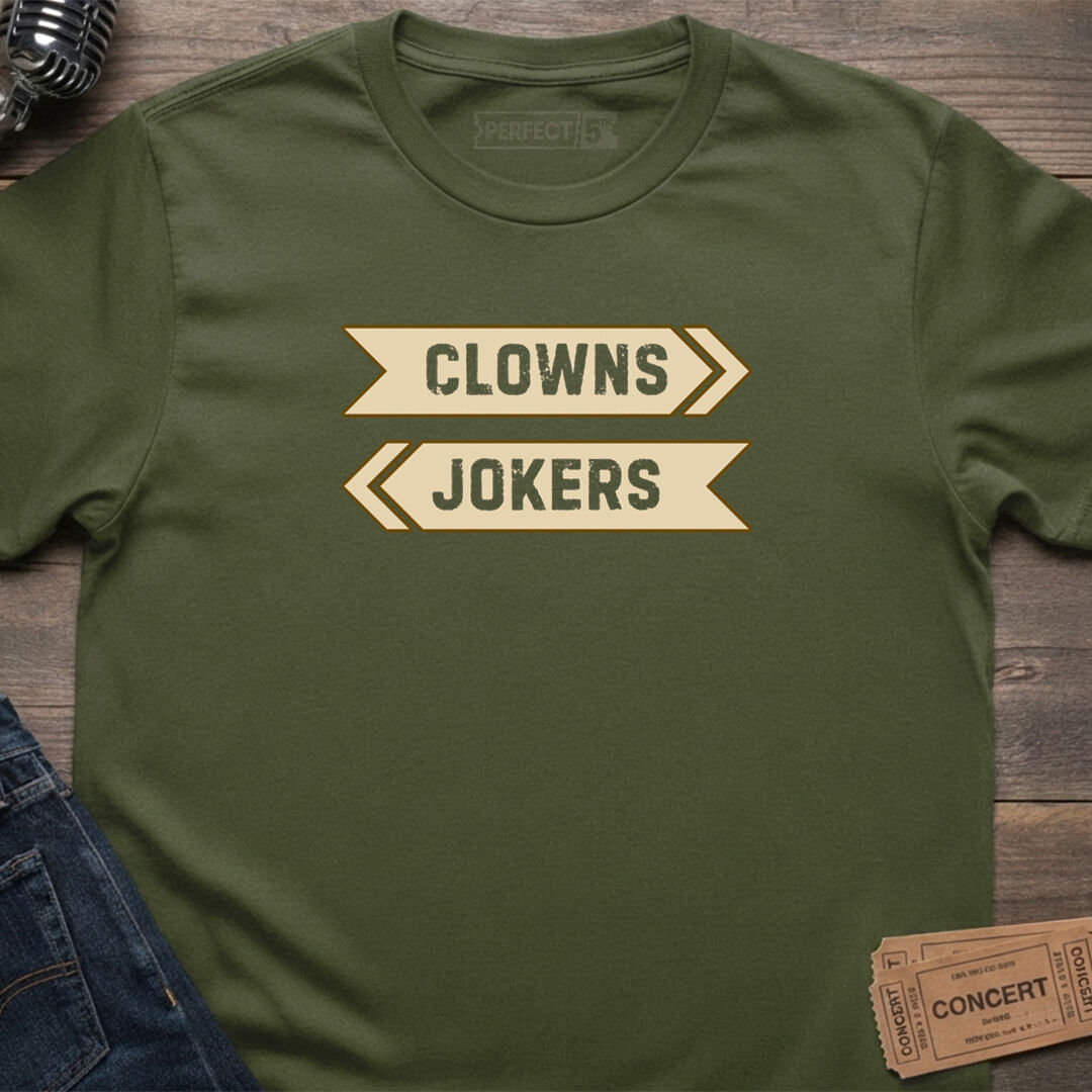 CLOWNS JOKERS T-SHIRT