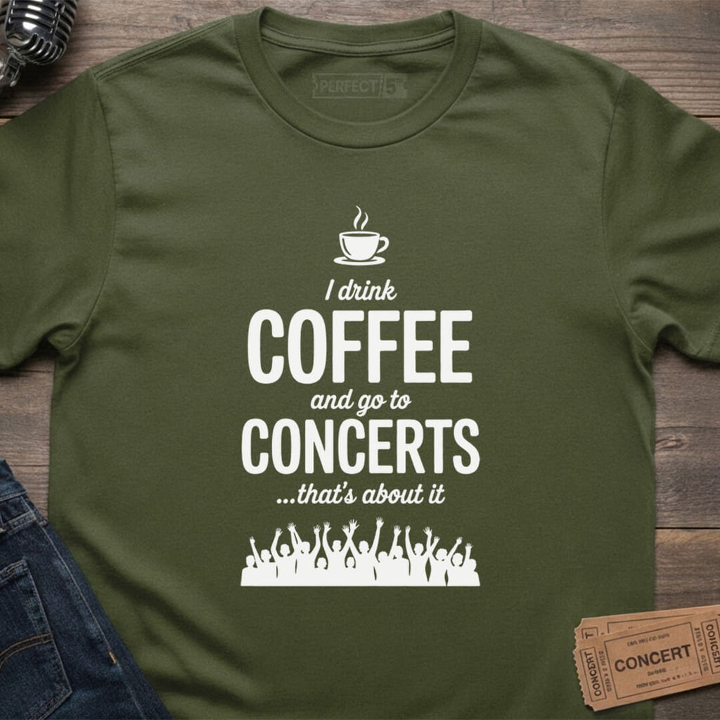 COFFEE CONCERTS T-SHIRT