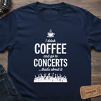 COFFEE CONCERTS T-SHIRT