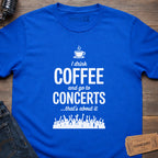 COFFEE CONCERTS T-SHIRT
