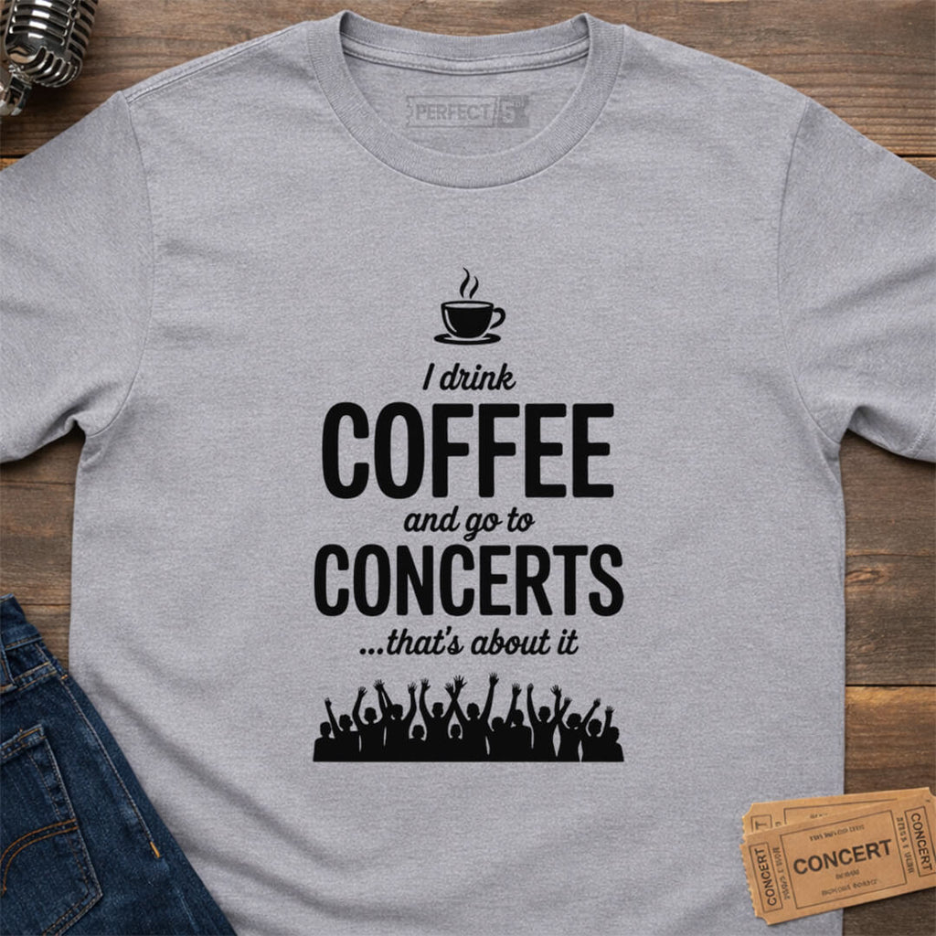 COFFEE CONCERTS T-SHIRT