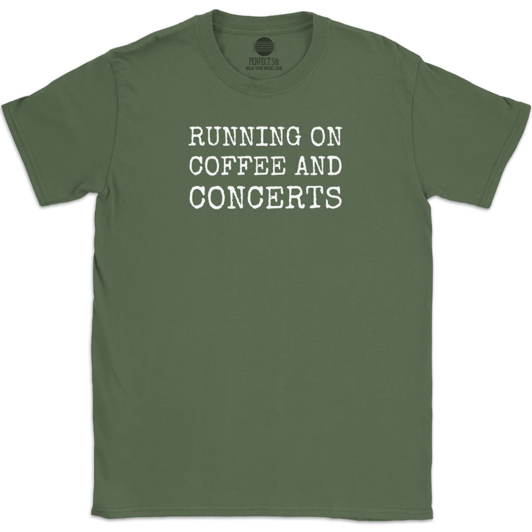COFFEE & CONCERTS T-SHIRT