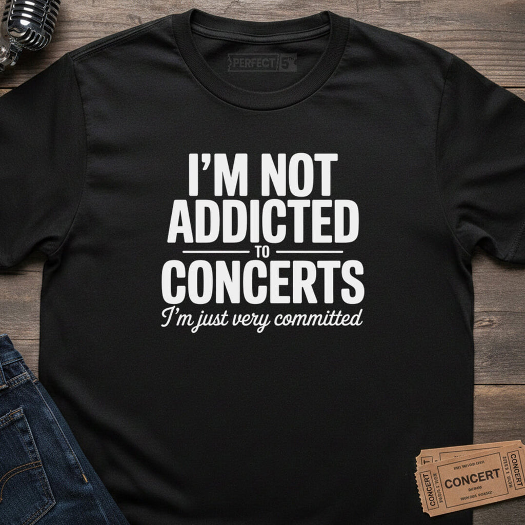 COMMITTED TO CONCERTS T-SHIRT
