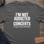 COMMITTED TO CONCERTS T-SHIRT