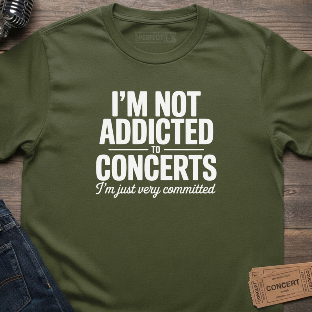 COMMITTED TO CONCERTS T-SHIRT