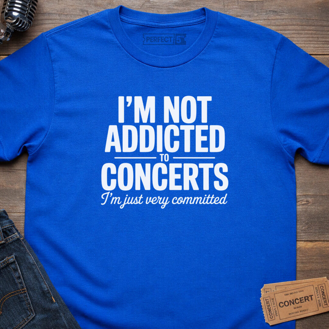 COMMITTED TO CONCERTS T-SHIRT