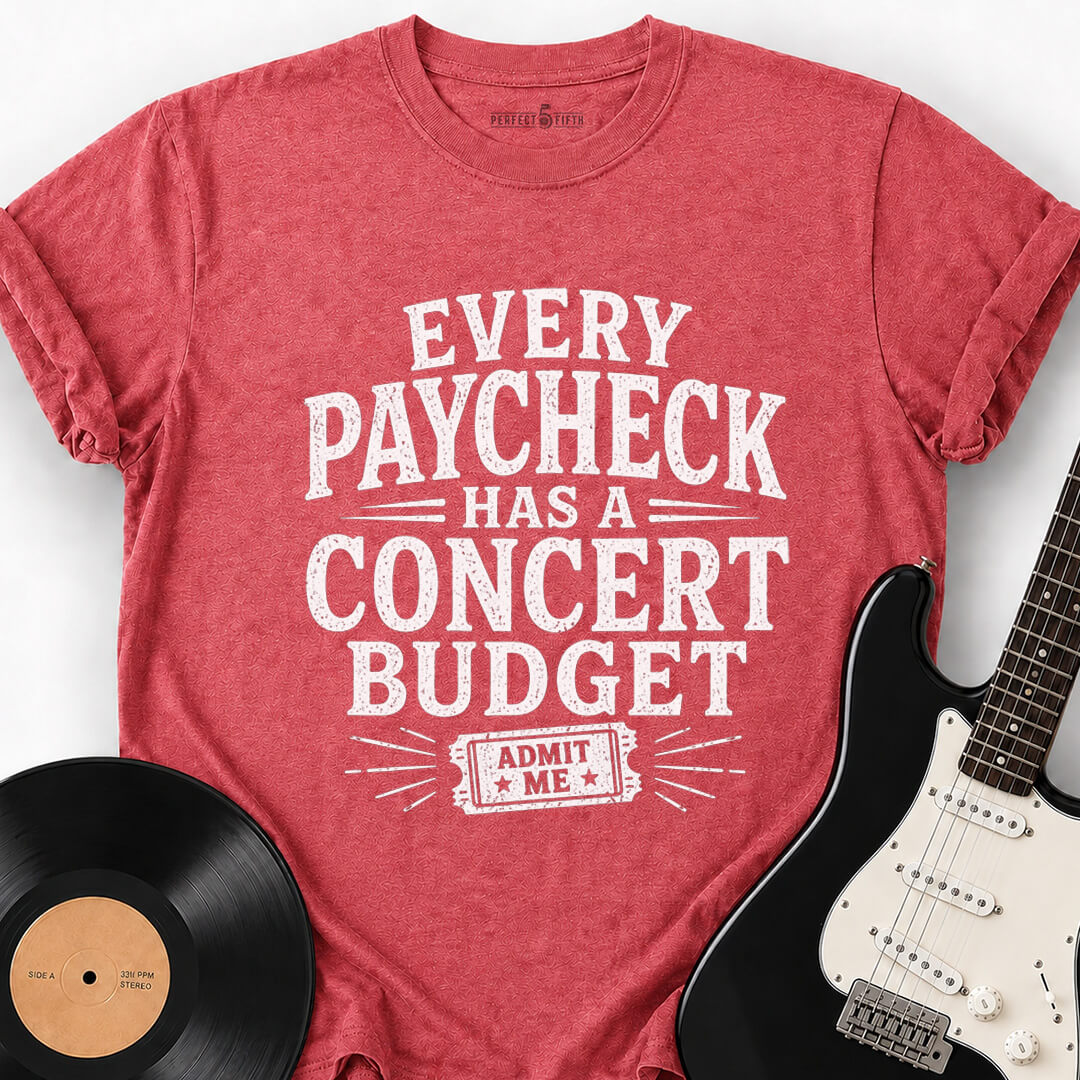 CONCERT BUDGET T-SHIRT