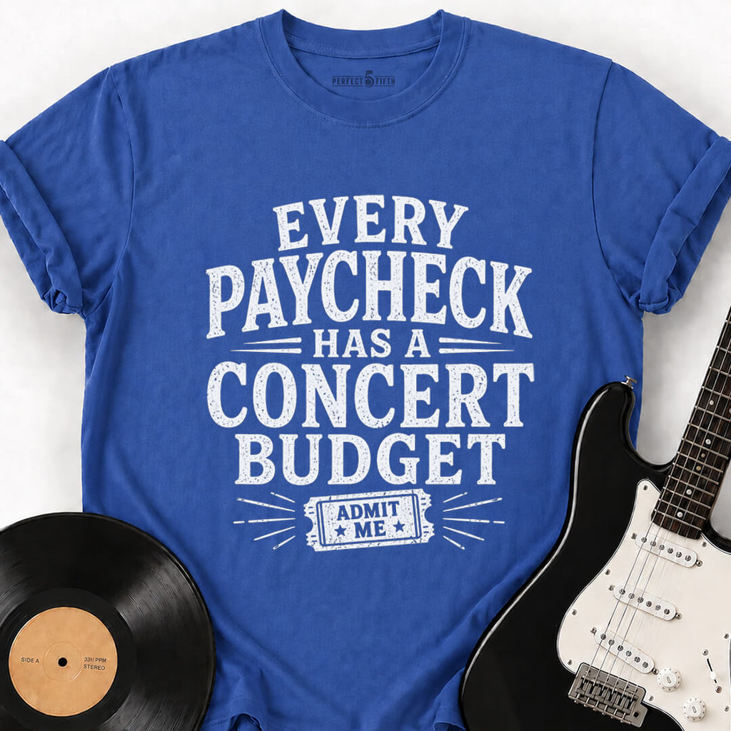 CONCERT BUDGET T-SHIRT