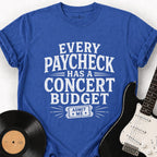 CONCERT BUDGET T-SHIRT