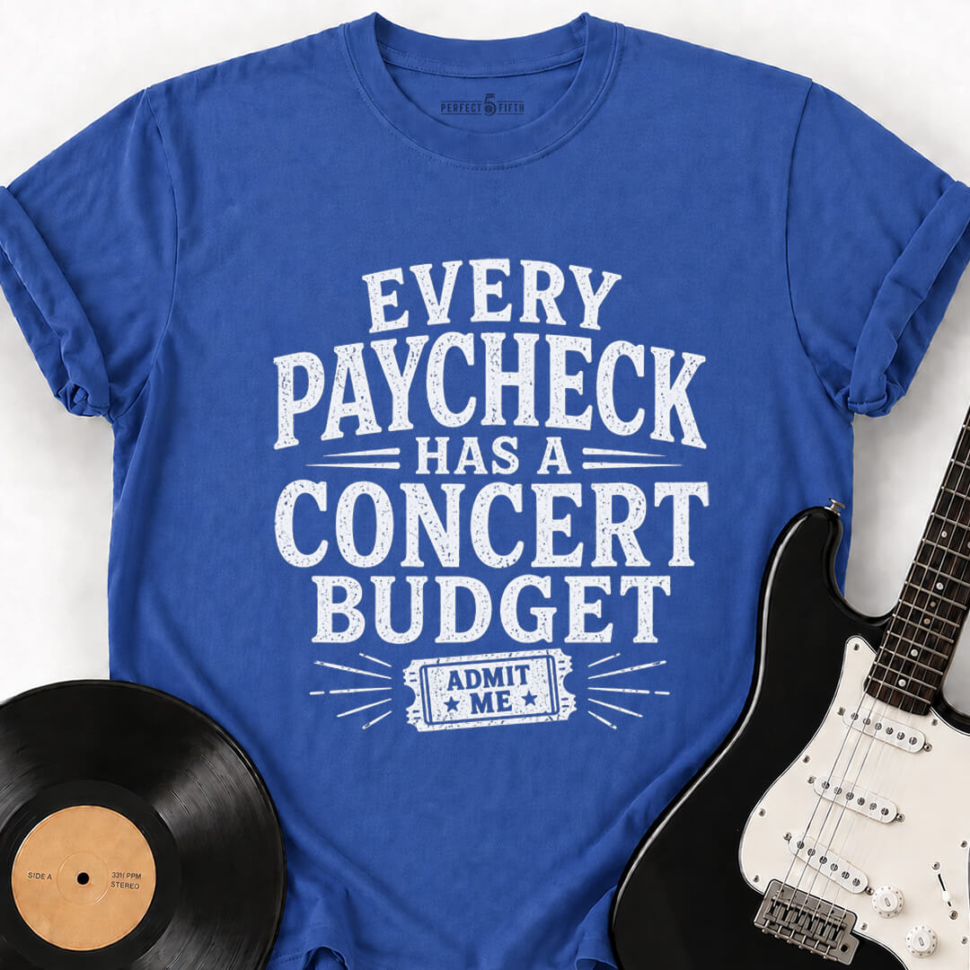 CONCERT BUDGET T-SHIRT