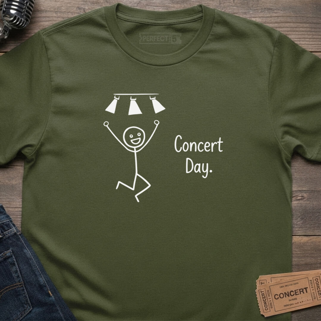 CONCERT DAY VIBES T-SHIRT