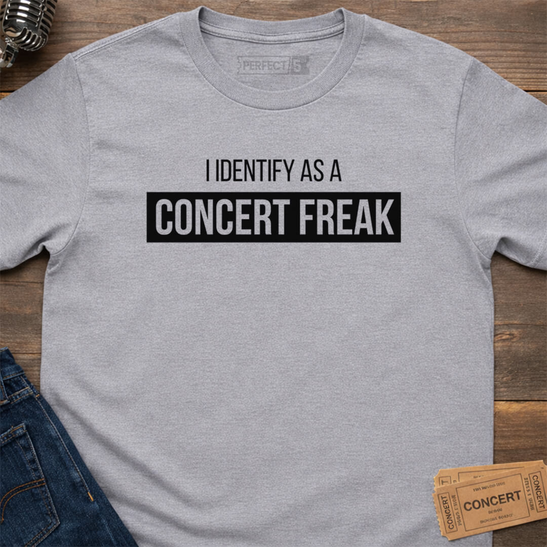 CONCERT FREAK IDENTITY T-SHIRT