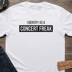 CONCERT FREAK IDENTITY T-SHIRT