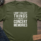 CONCERT MEMORY COLLECTOR T-SHIRT