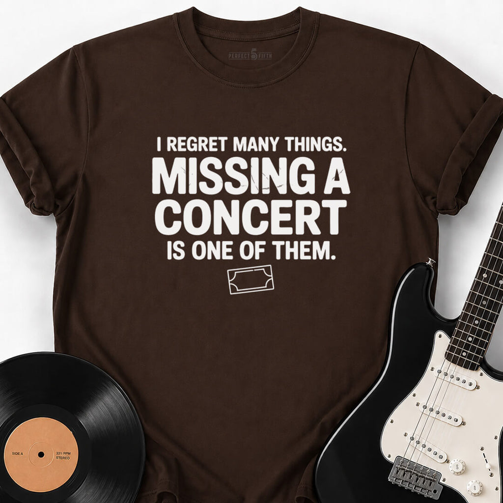 CONCERT REGRET LIST T-SHIRT