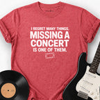 CONCERT REGRET LIST T-SHIRT