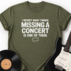 CONCERT REGRET LIST T-SHIRT