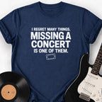 CONCERT REGRET LIST T-SHIRT