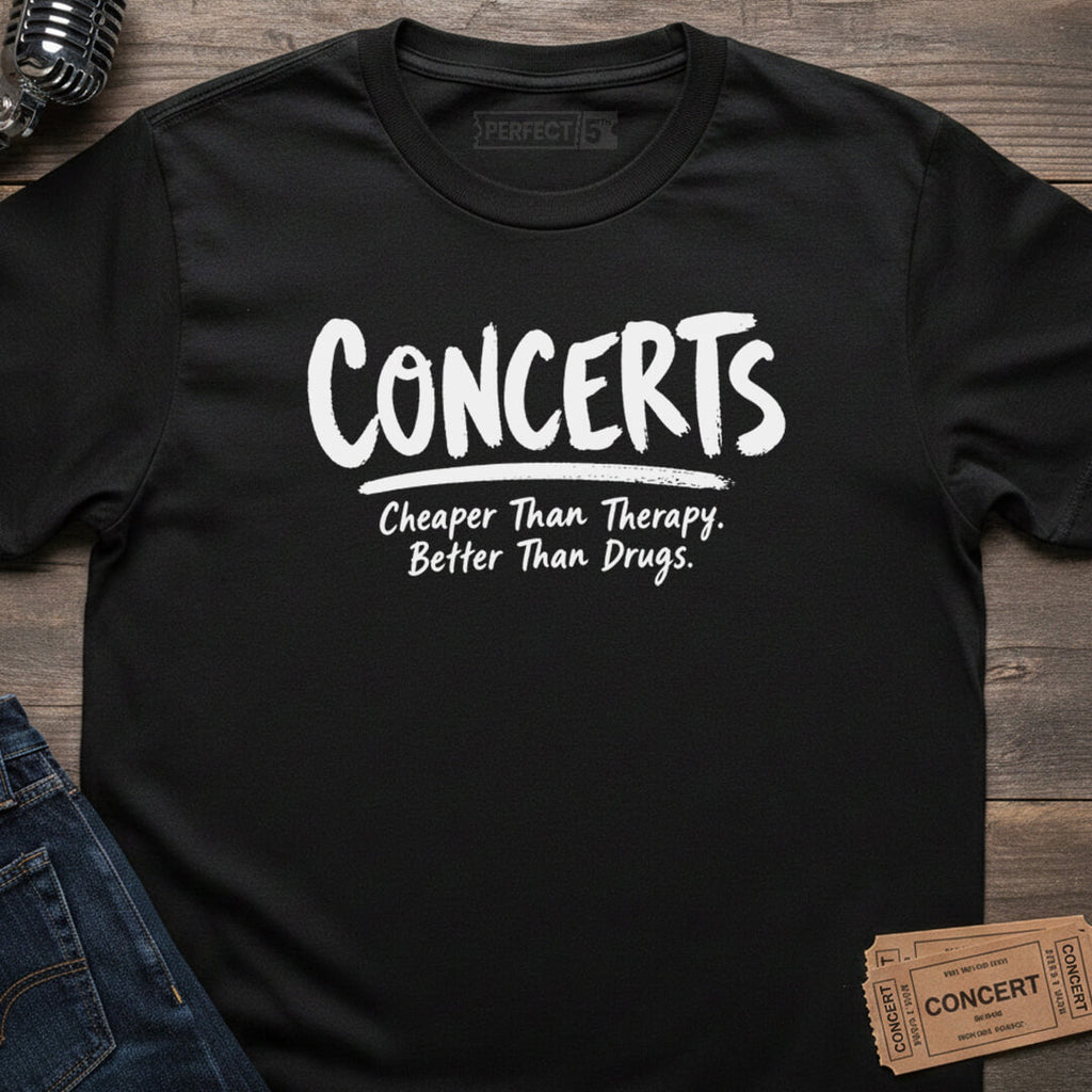 CONCERTS OVER THERAPY T-SHIRT