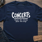 CONCERTS OVER THERAPY T-SHIRT