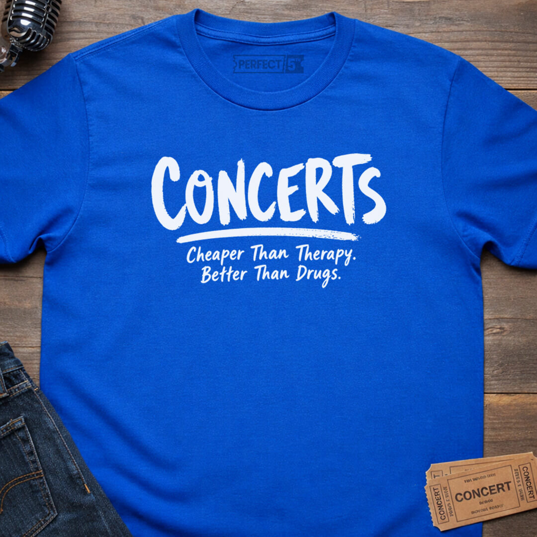 CONCERTS OVER THERAPY T-SHIRT