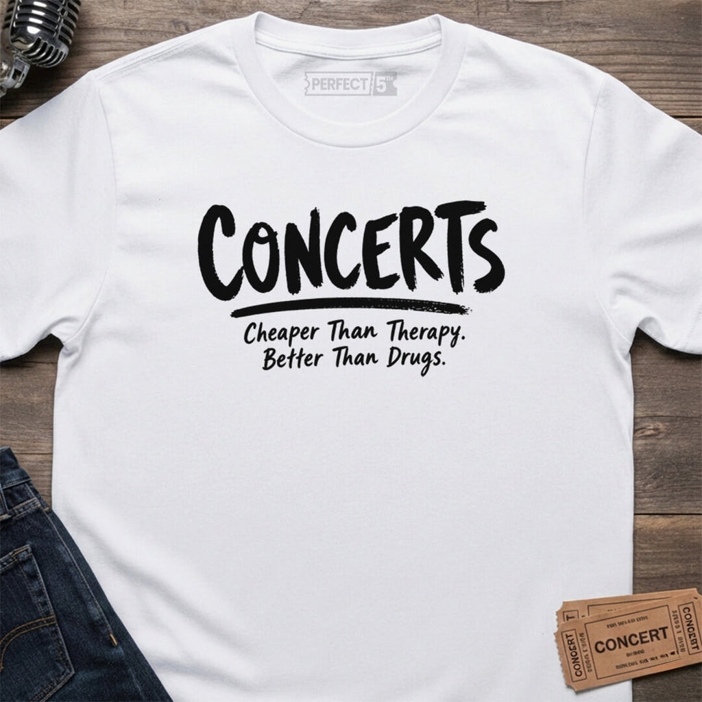 CONCERTS OVER THERAPY T-SHIRT