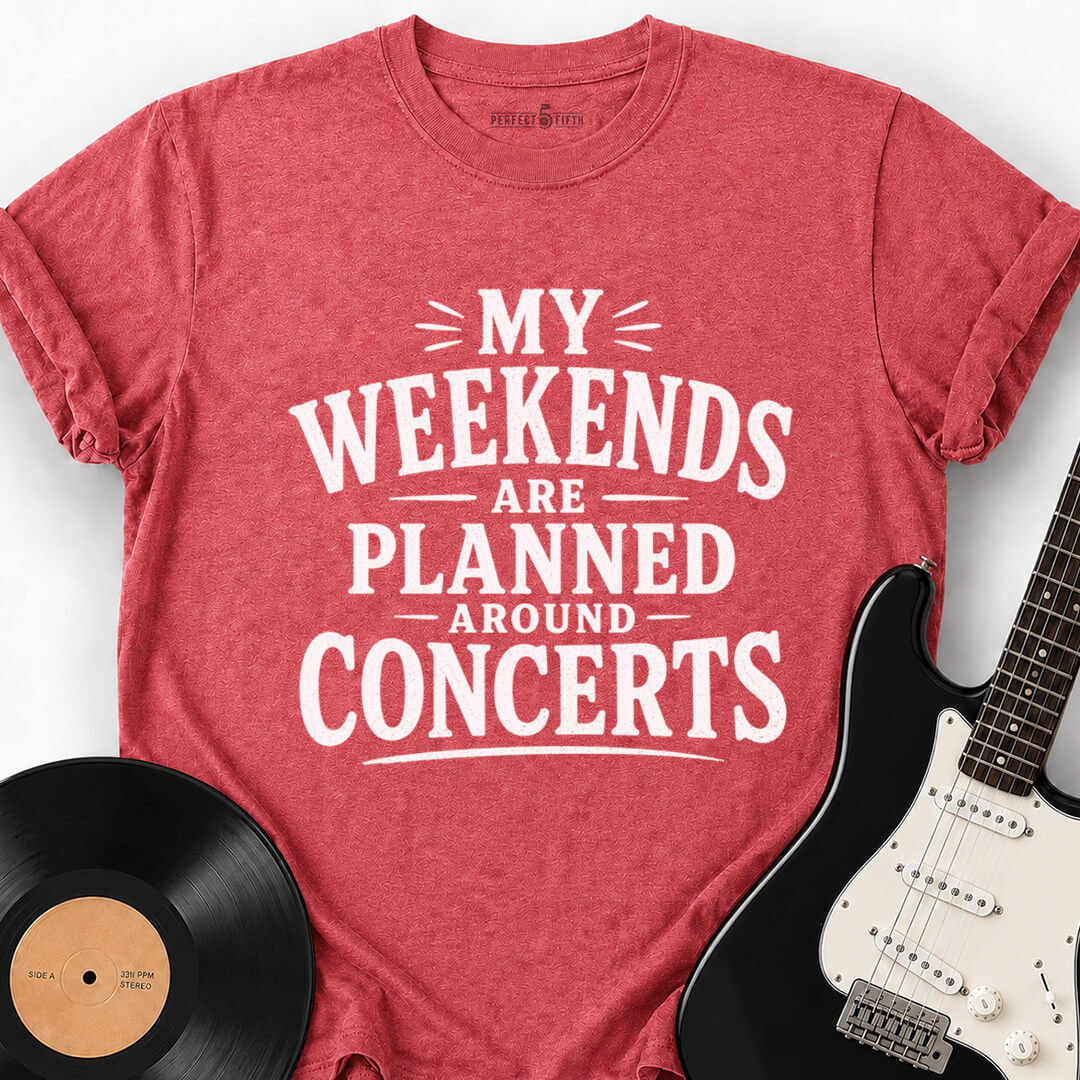 CONCERT WEEKENDS T-SHIRT