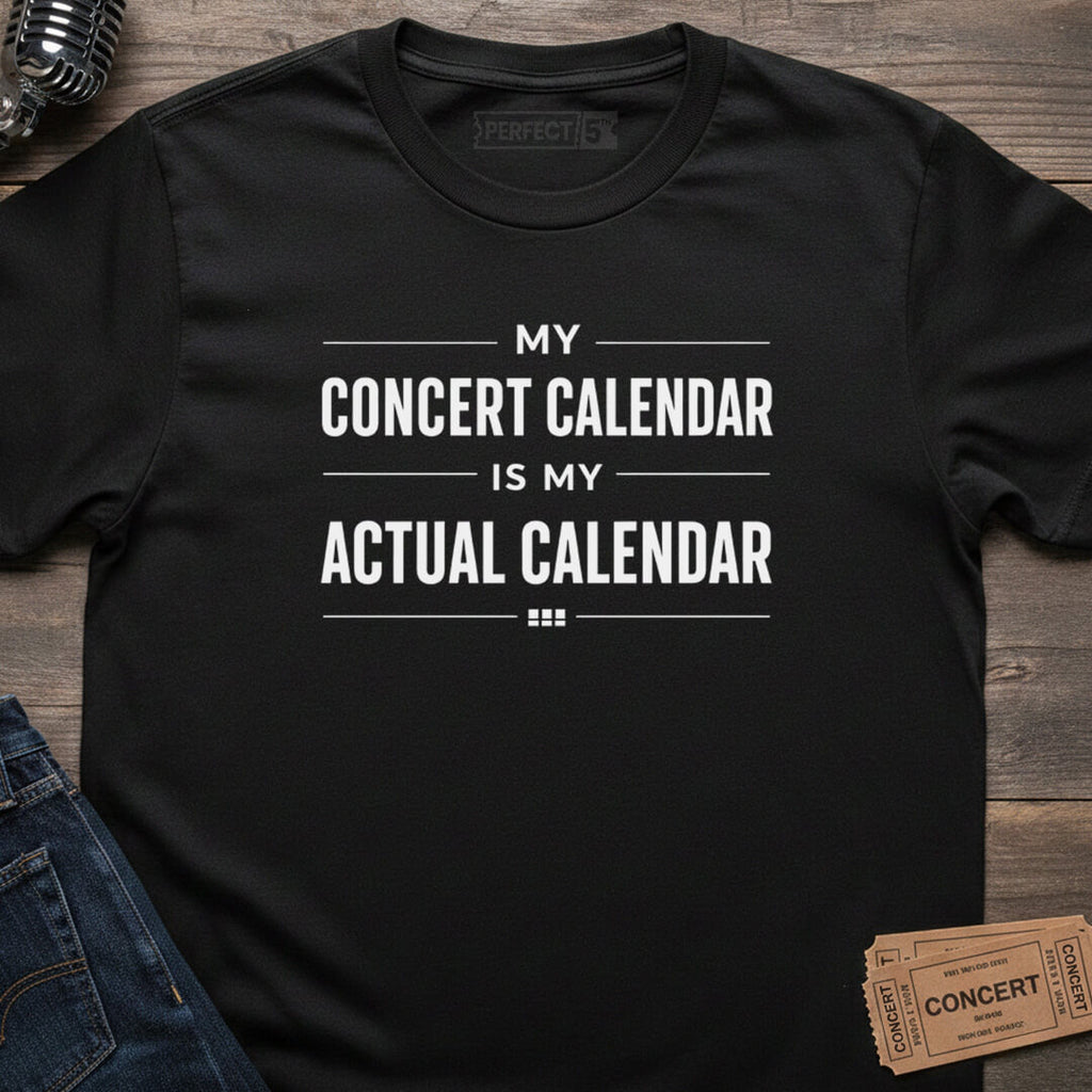 CONCERT CALENDAR T-SHIRT