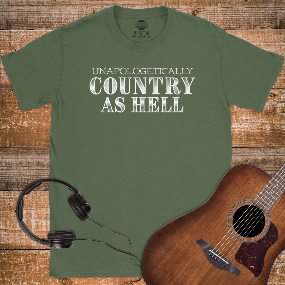 COUNTRY AND PROUD T-SHIRT