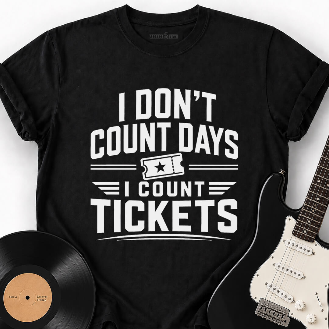 COUNT TICKETS T-SHIRT