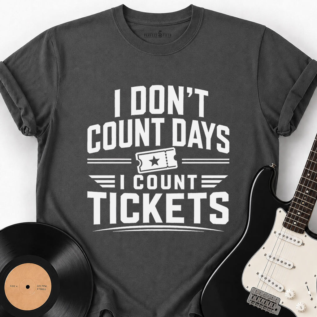 COUNT TICKETS T-SHIRT
