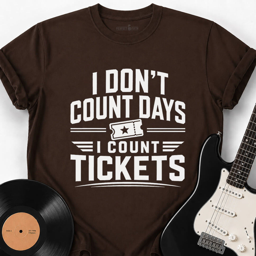 COUNT TICKETS T-SHIRT