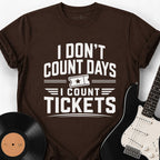 COUNT TICKETS T-SHIRT