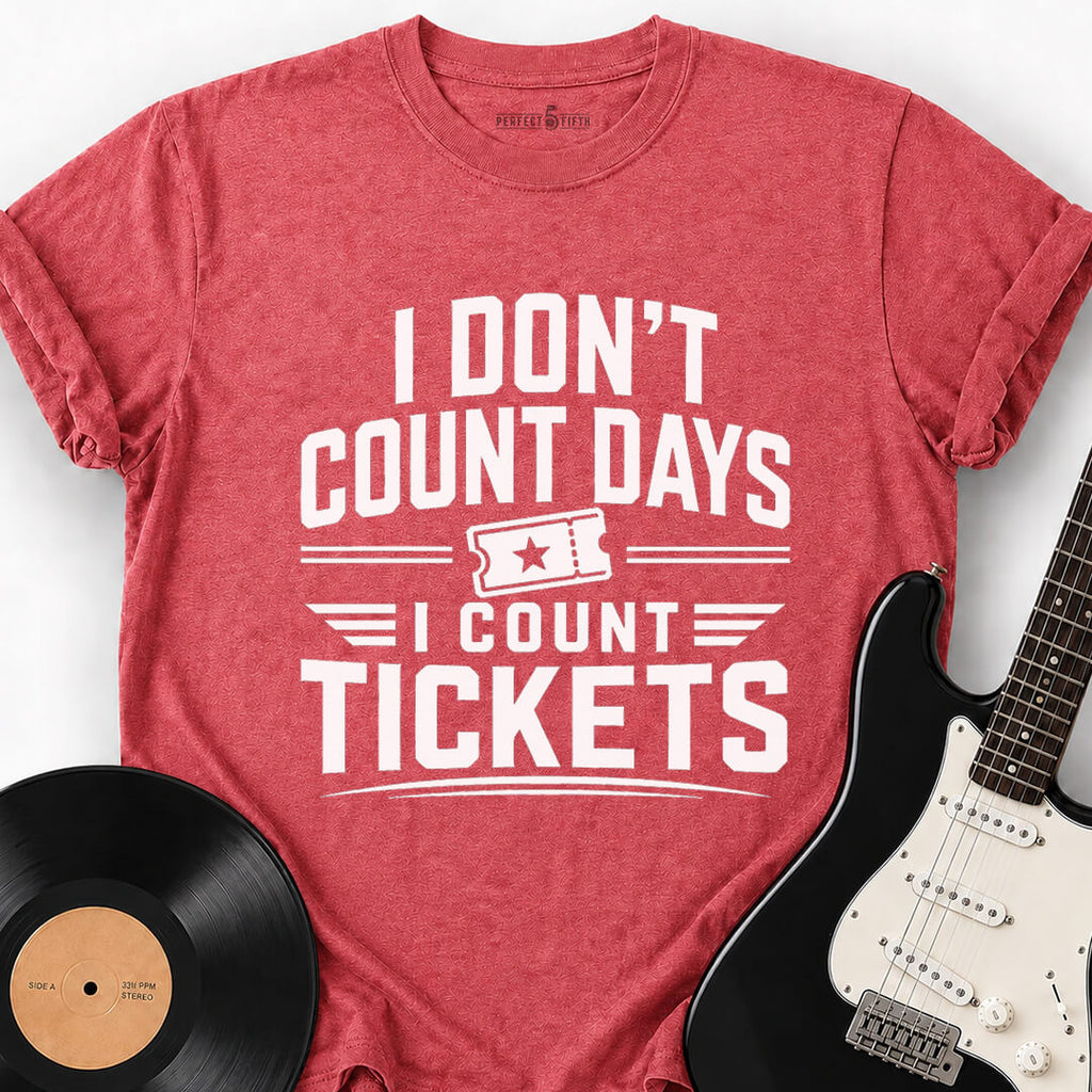COUNT TICKETS T-SHIRT