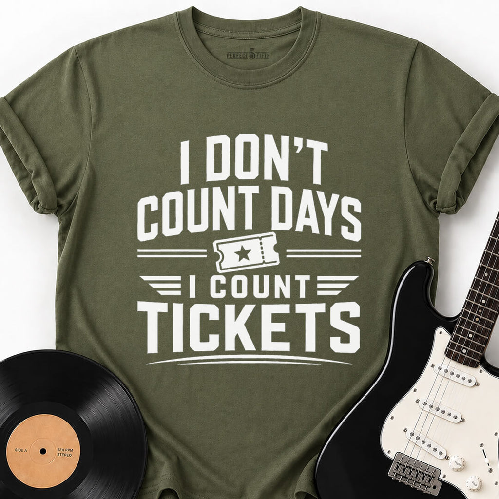 COUNT TICKETS T-SHIRT
