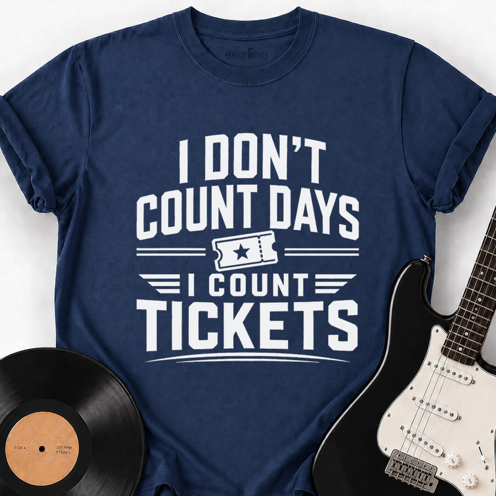 COUNT TICKETS T-SHIRT