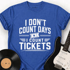 COUNT TICKETS T-SHIRT