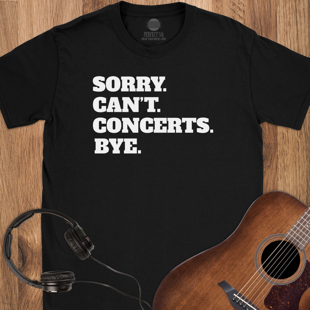 Can't Concert T-Shirt