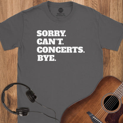 Can't Concert T-Shirt