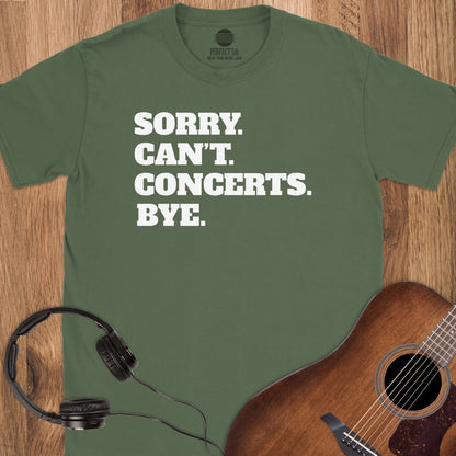Can't Concert T-Shirt