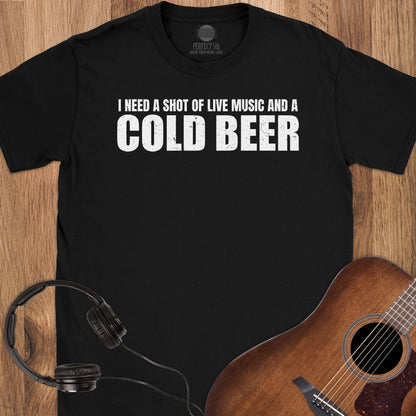 Cold Beer & Music T-Shirt