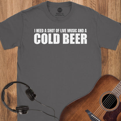 Cold Beer & Music T-Shirt