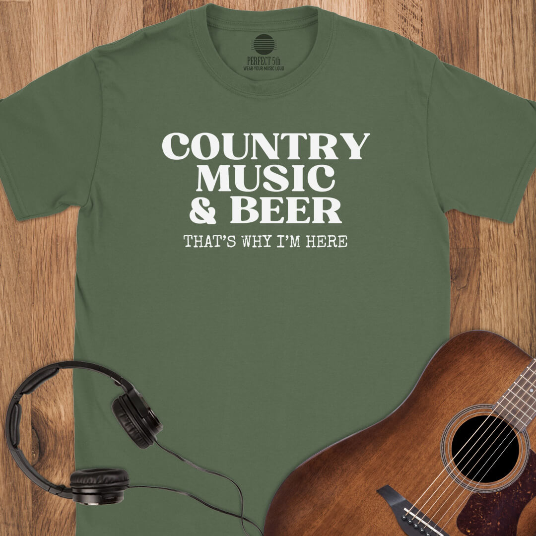 Country Music Beer Life T-Shirt