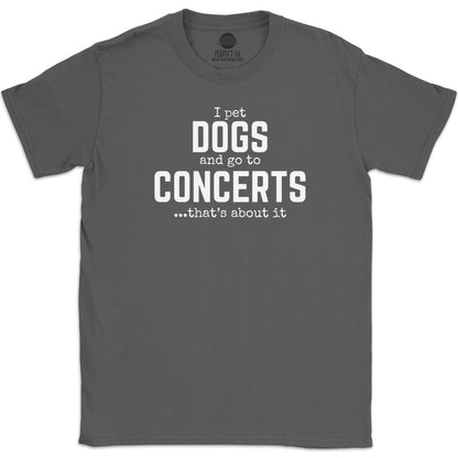 DOGS & CONCERTS T-SHIRT