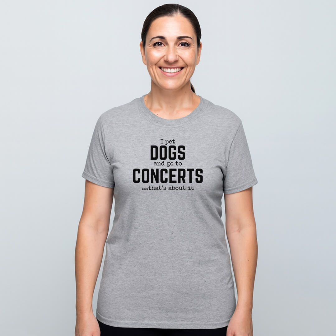 DOGS & CONCERTS T-SHIRT