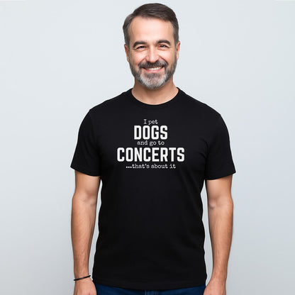 DOGS & CONCERTS T-SHIRT