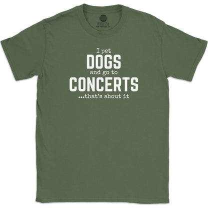 DOGS & CONCERTS T-SHIRT